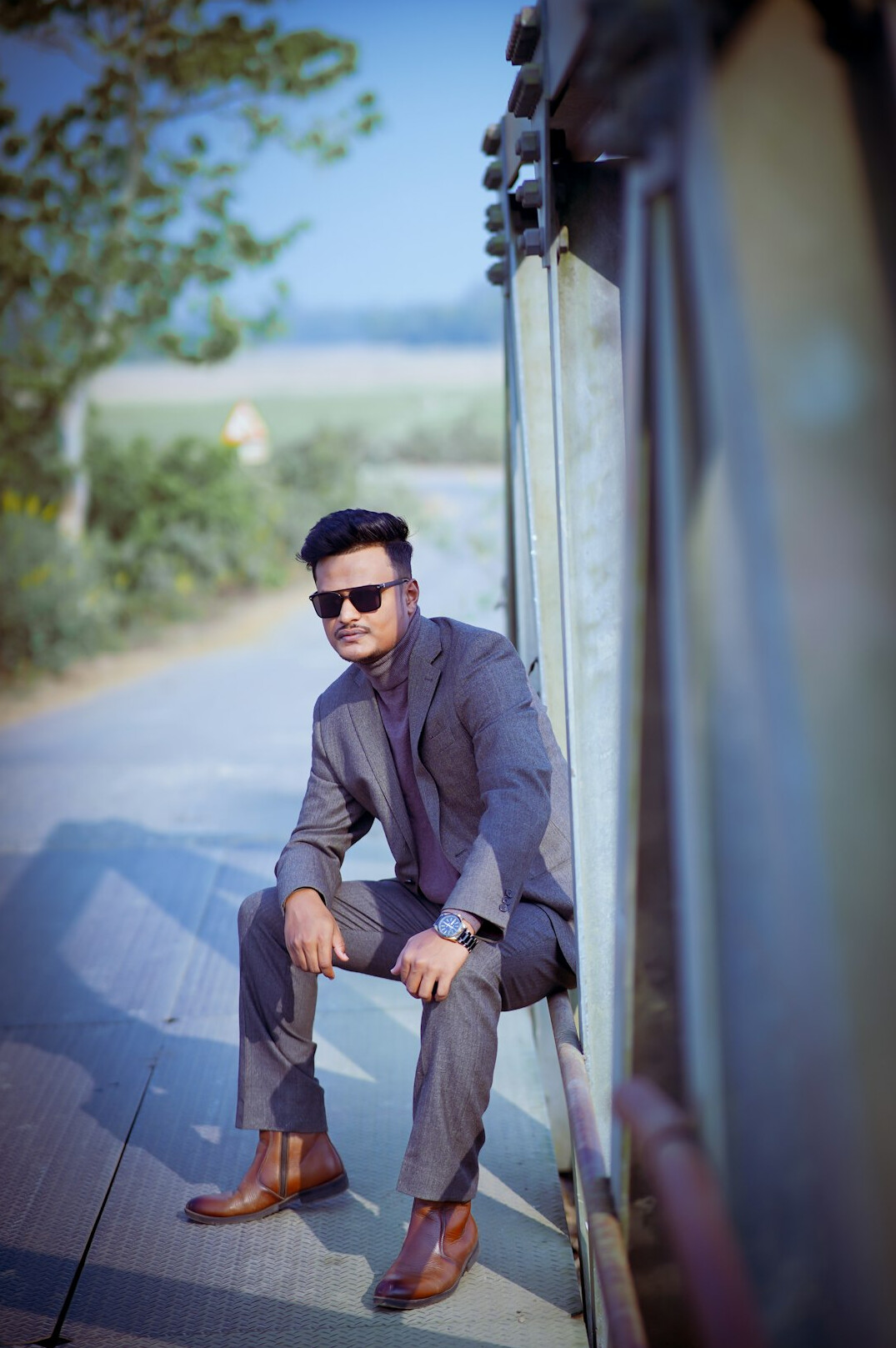 Portrait of a Malay Malaysian male software editor