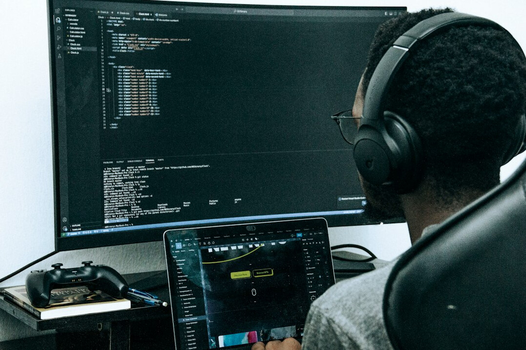 person building app with low code